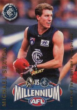 2000 AFL Millenium Game #11 Michael Sexton Front